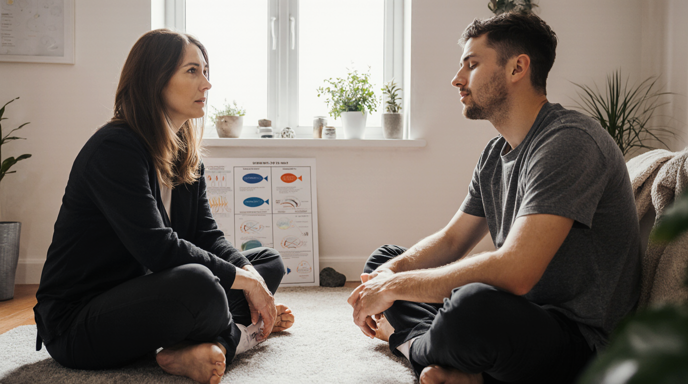 Trabalho com Presença no Agora para Reduzir Hipervigilância