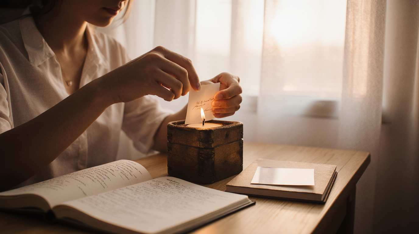Trabalho com Ritualização Leve para Processar a Separação e Dar Continuidade