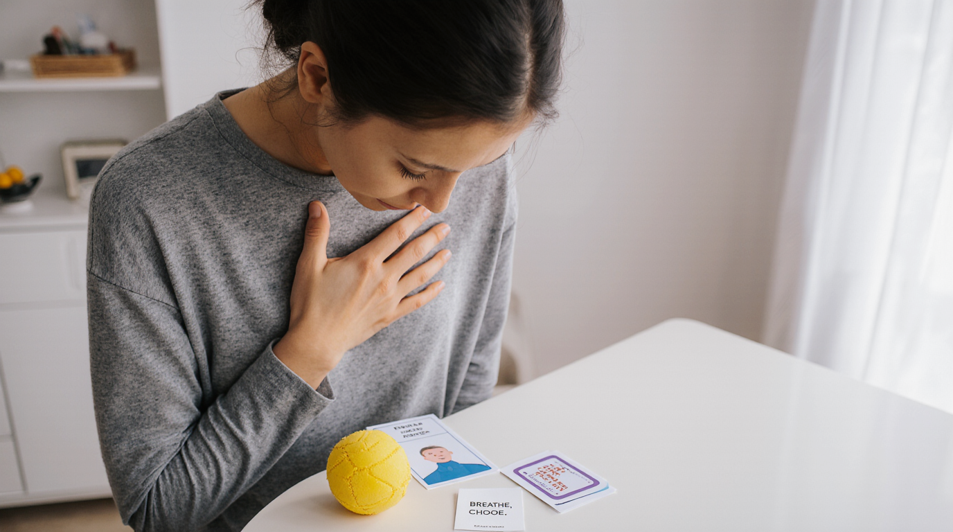 Técnicas de Interrupção para Gerenciar Crises de Raiva Imediatas