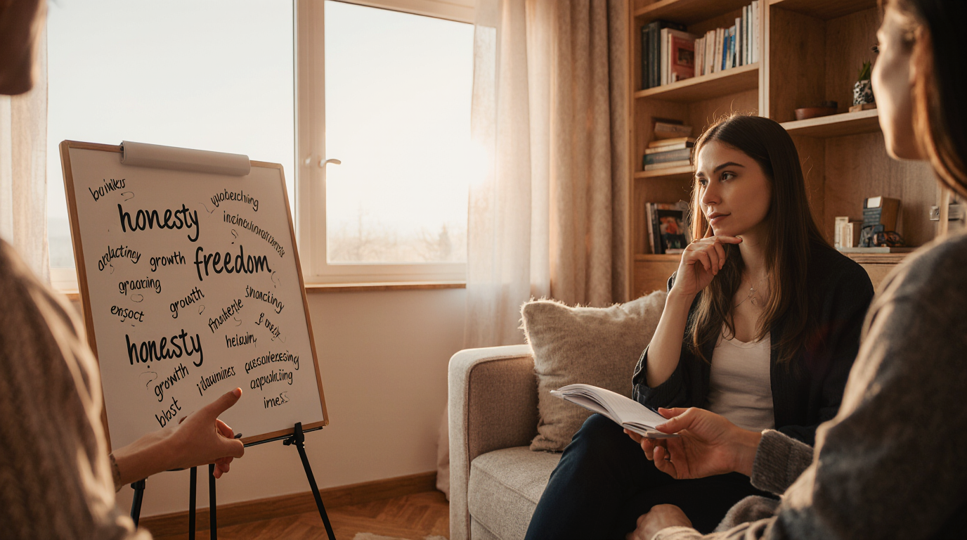 Exploração de Valores Pessoais para Direcionamento de Vida