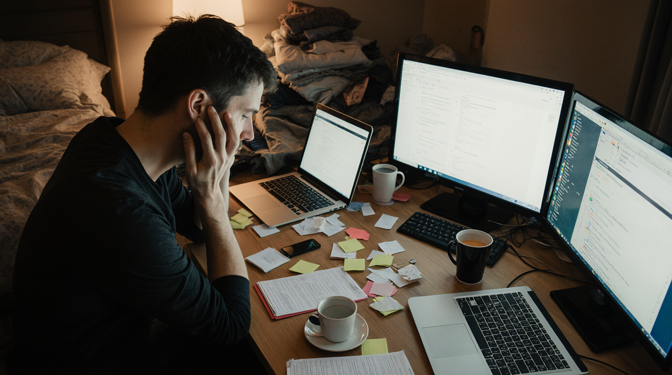 Identificação de Sinais de Sobrecarga no Trabalho Remoto